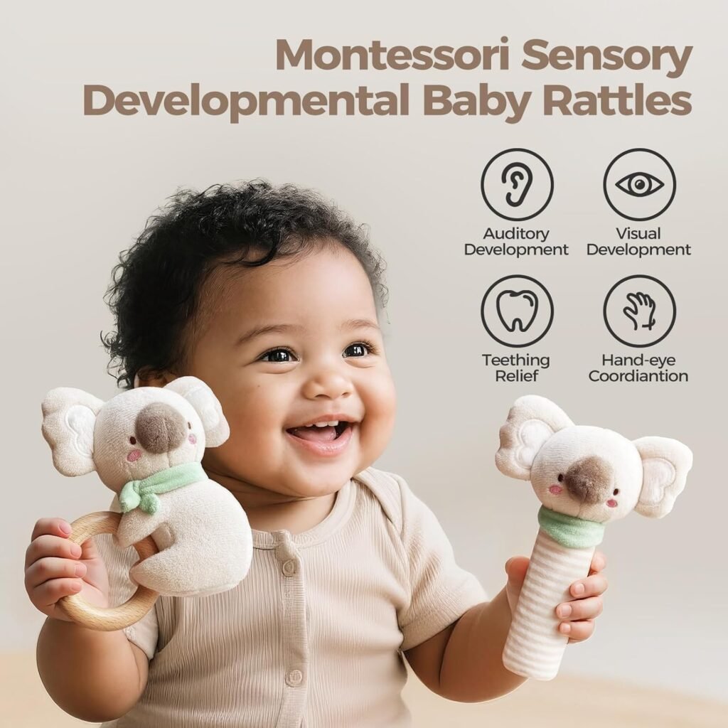 Custom Baby Plush Rattle