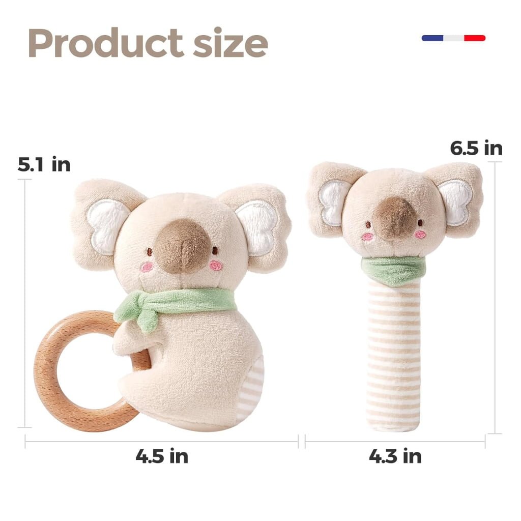 Custom Baby Plush Rattle