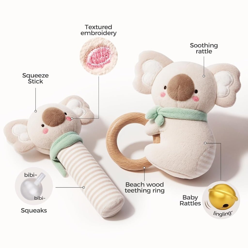 Custom Baby Plush Rattle