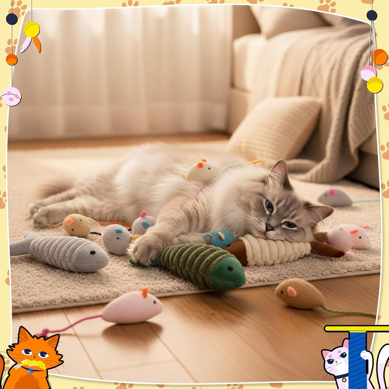 Custom Plush Cat Toys