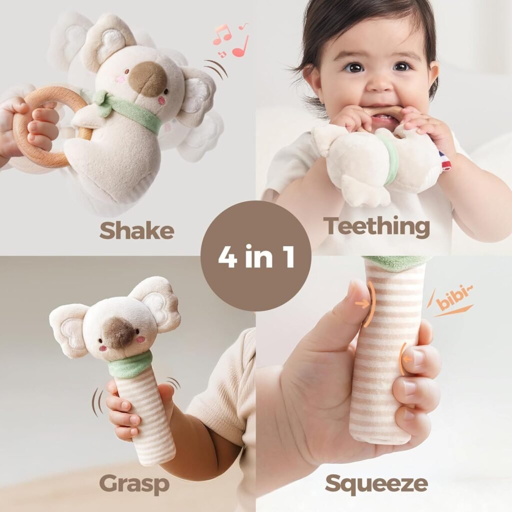 Custom Baby Plush Rattle
