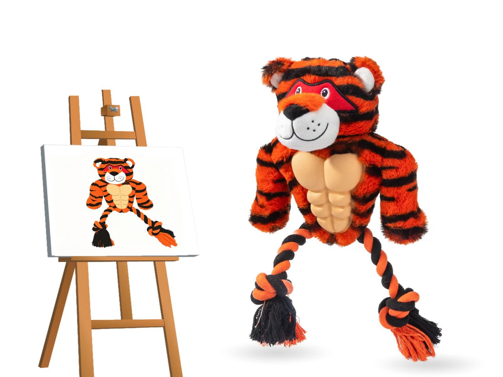 Squeaky Plush Pet Toy