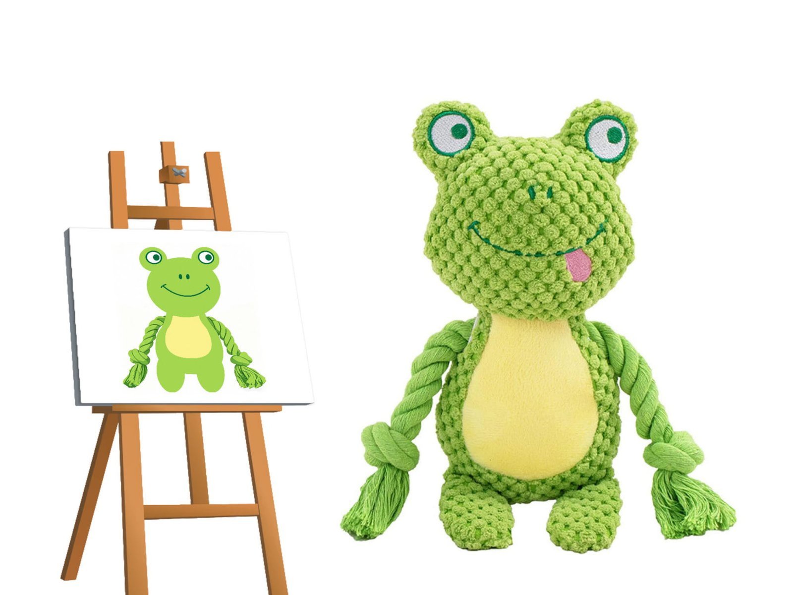 Squeaky Plush Pet Toy