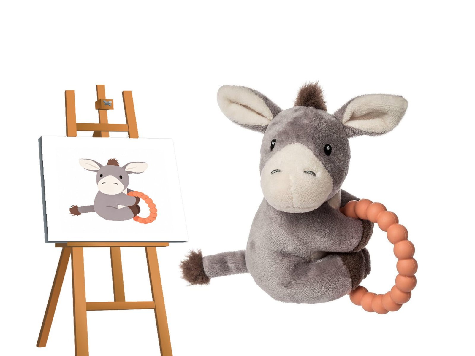 Custom Baby Plush Rattle