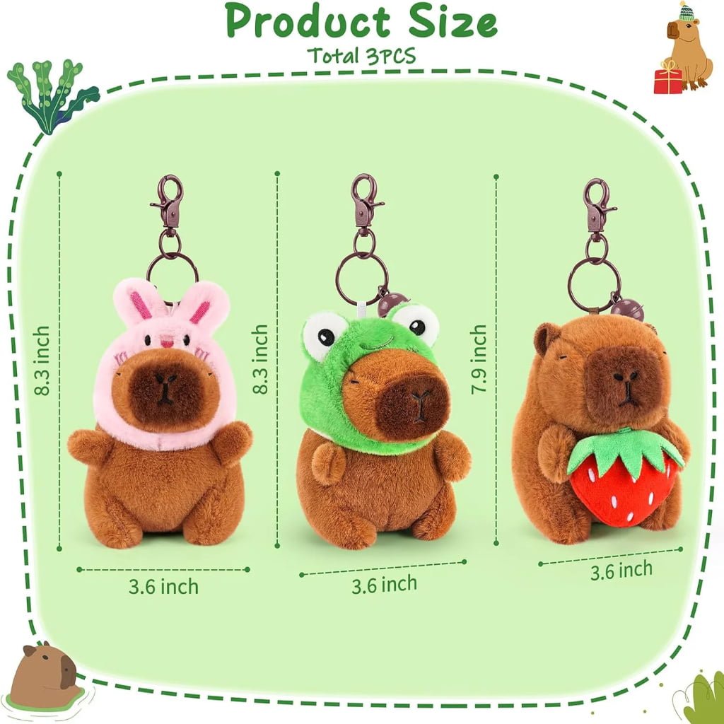 Promotional Plush Keychains