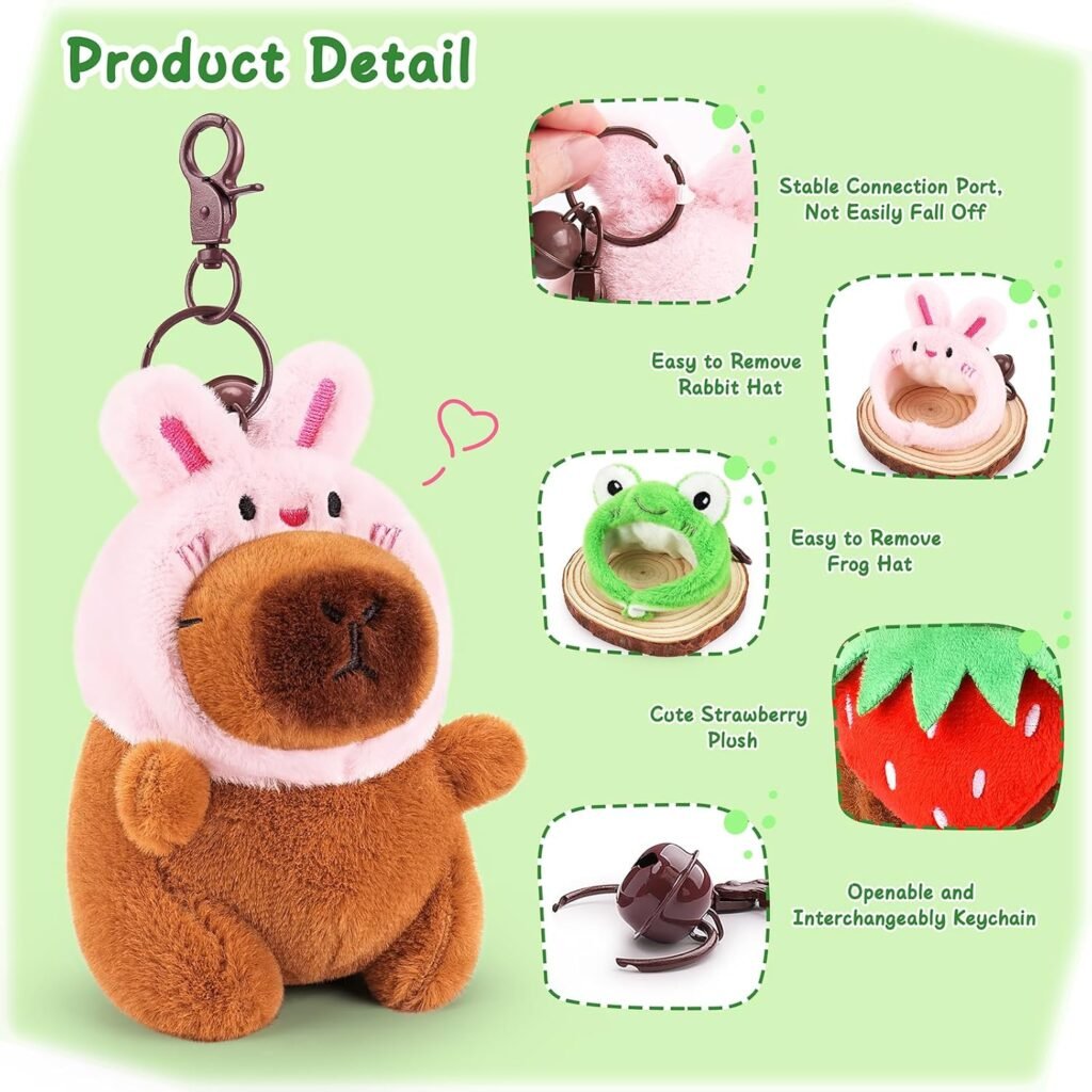 Promotional Plush Keychains