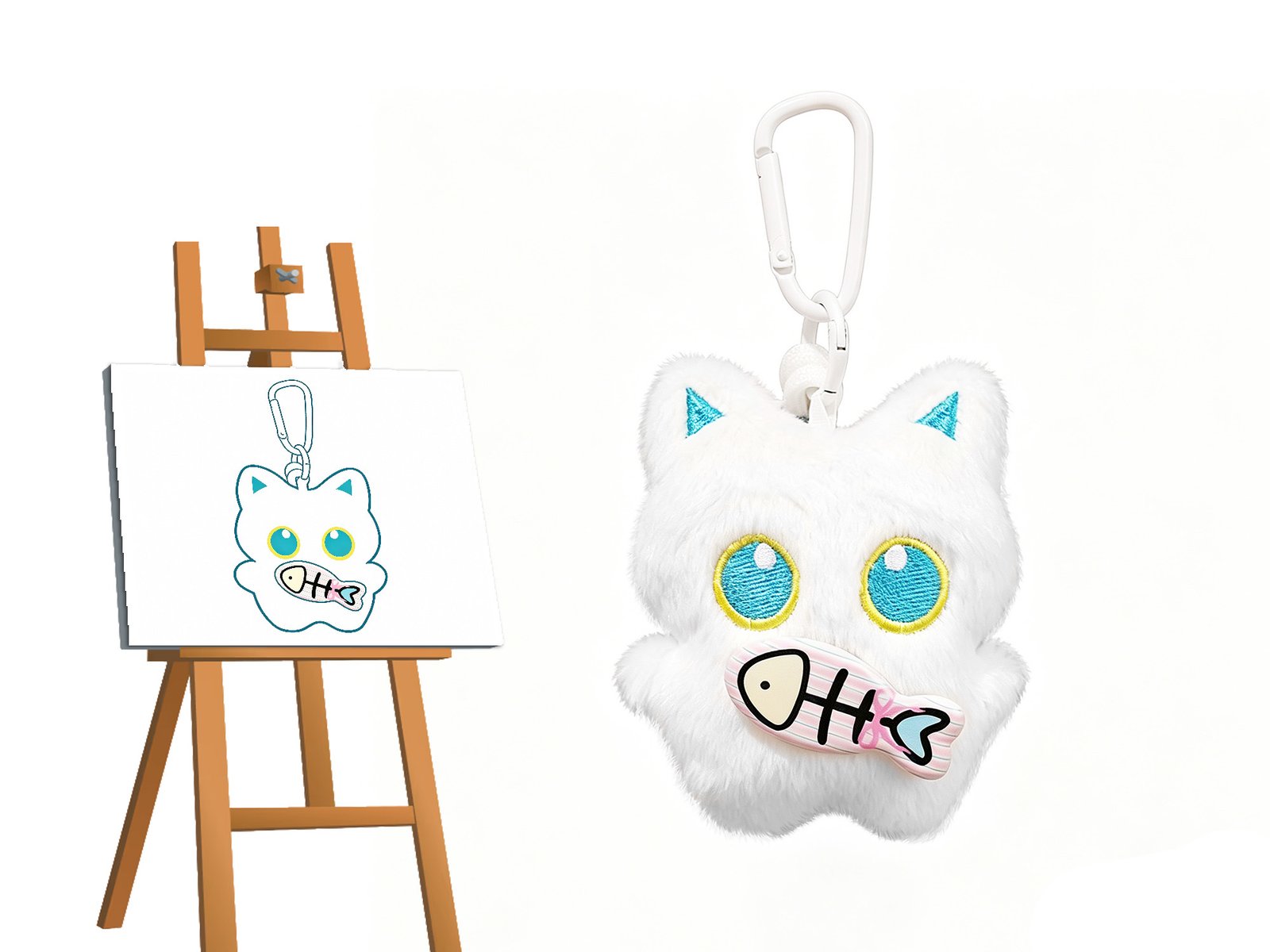 Promotional Plush Keychains