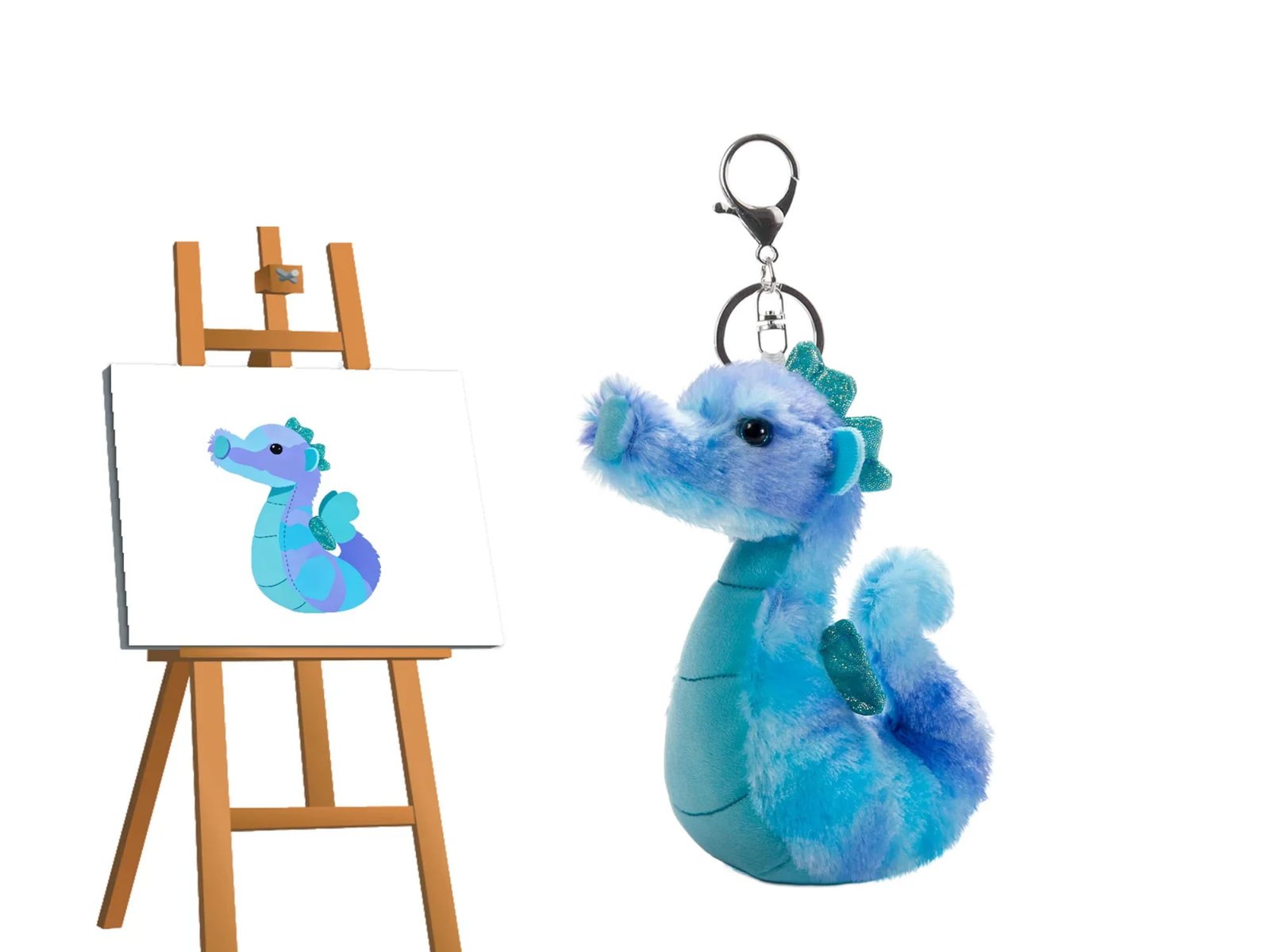 Animal Plush Keychains