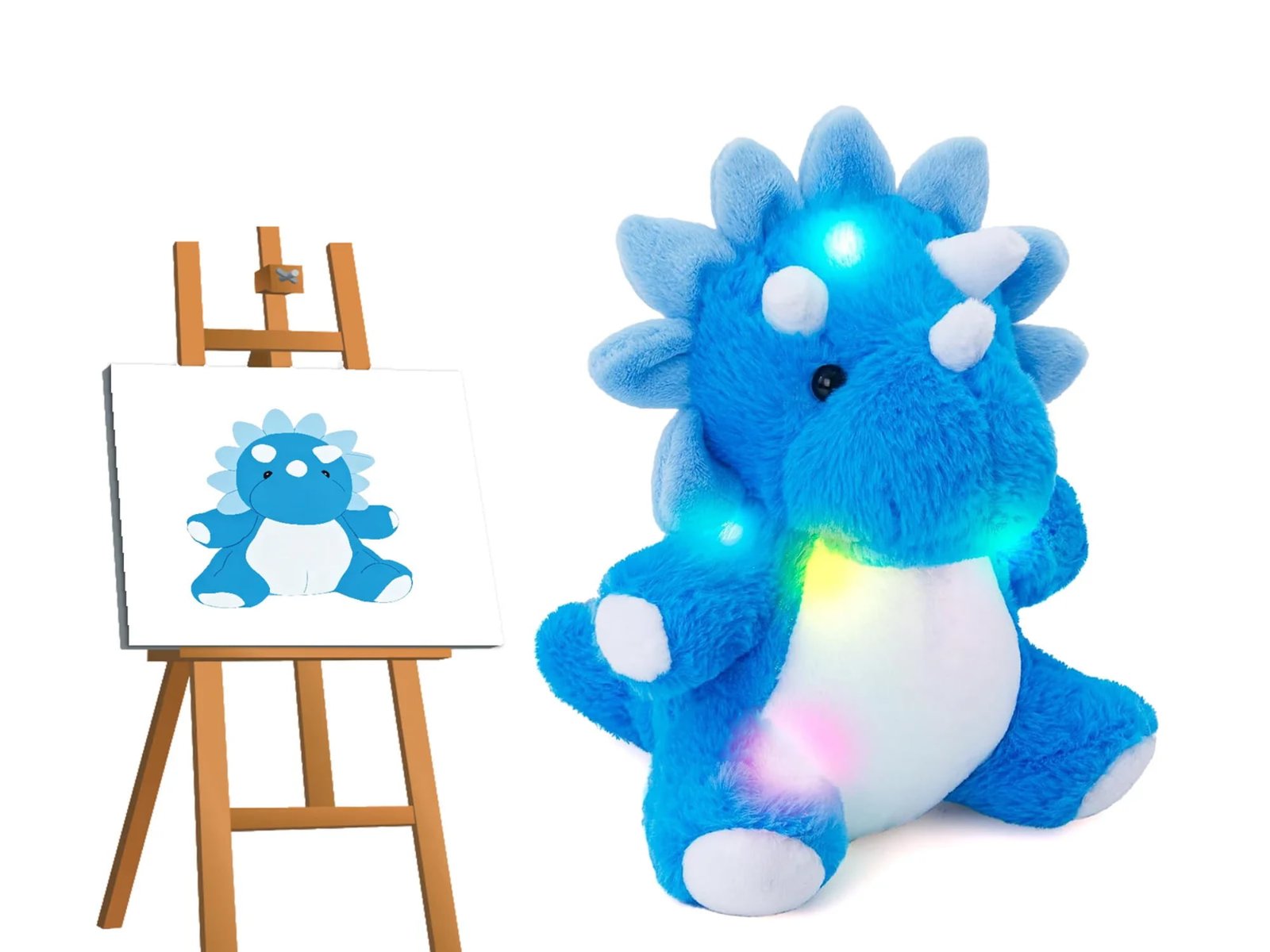 Light-Up Plush Dolls