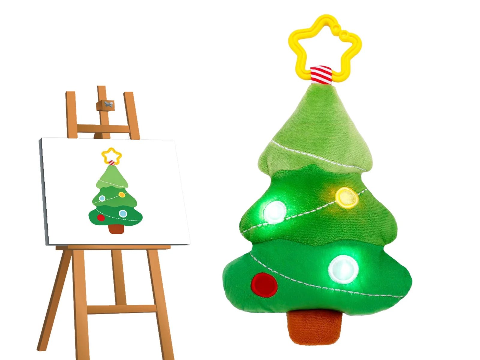Light-Up Plush Dolls