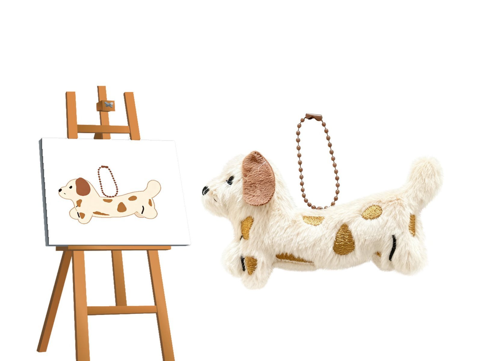 Promotional Plush Keychains