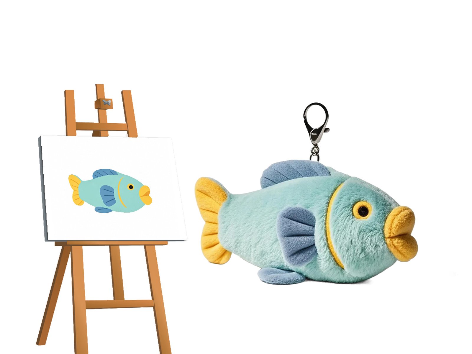 Promotional Plush Keychains