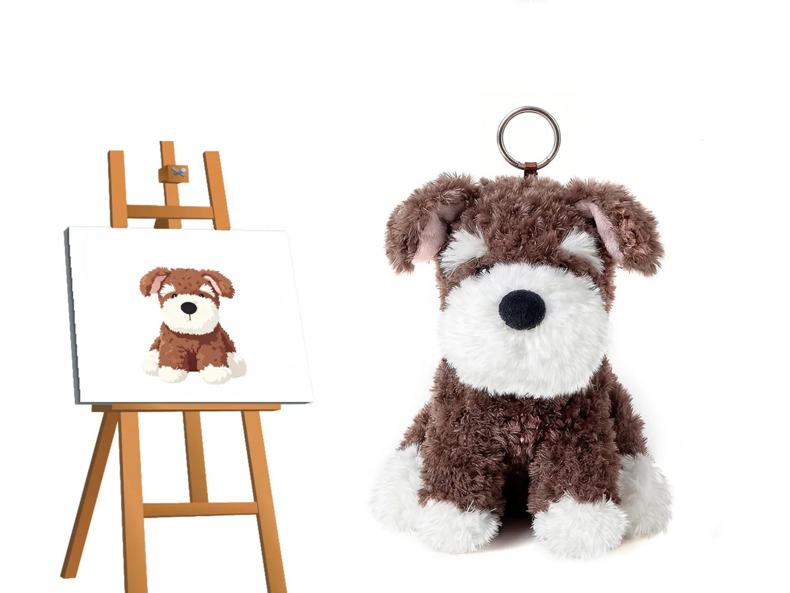 Animal Plush Keychains