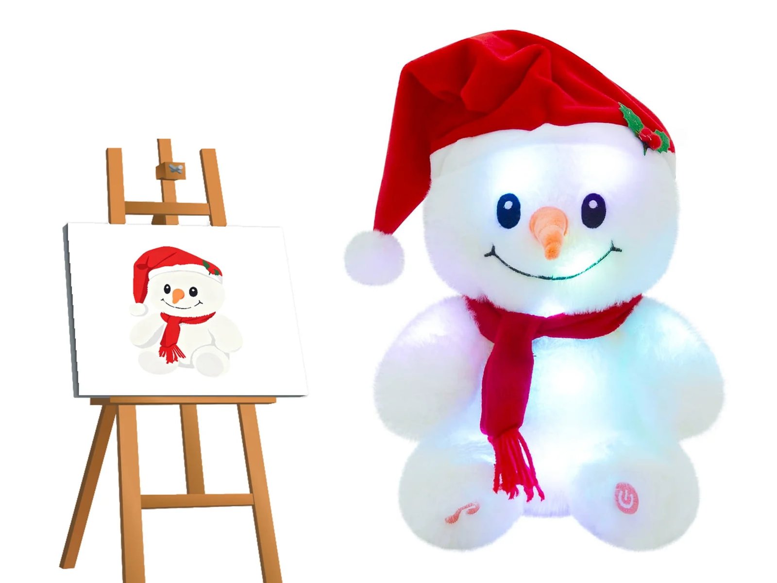 Light-Up Plush Dolls