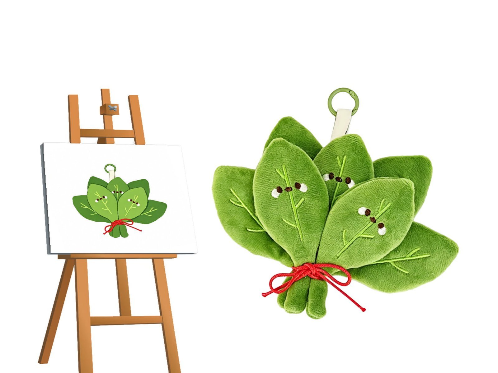 Promotional Plush Keychains