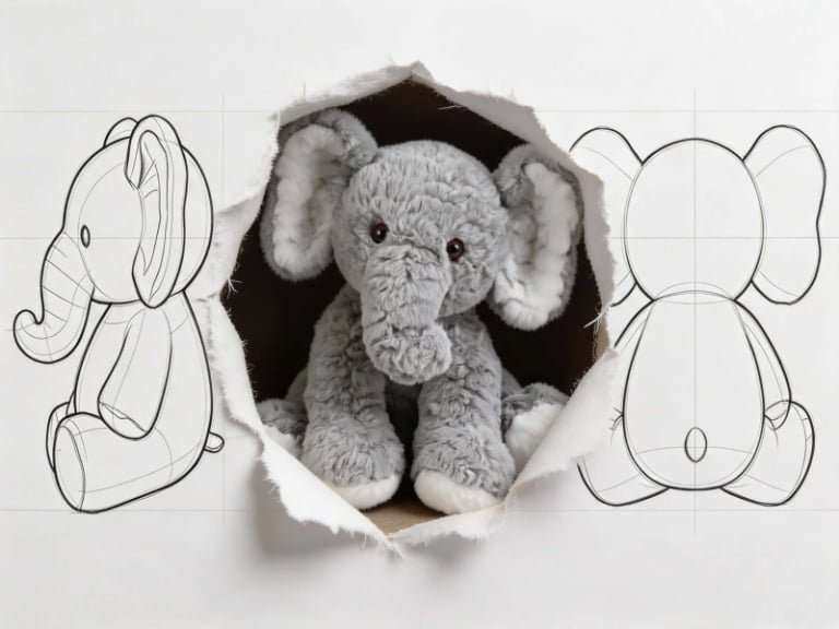 How Do You Turn 2D Art into a Custom Plush Toy?
