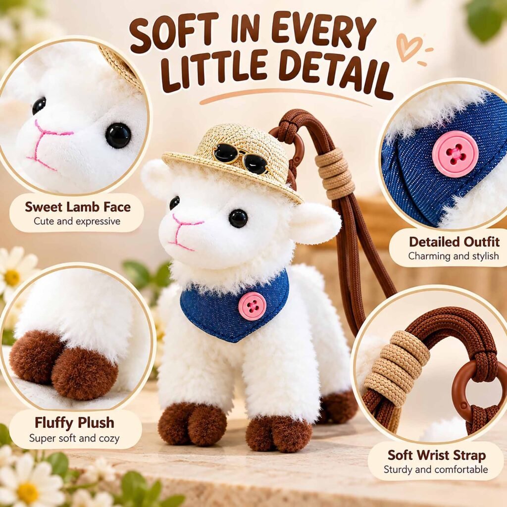 Mascot Plush Keychains