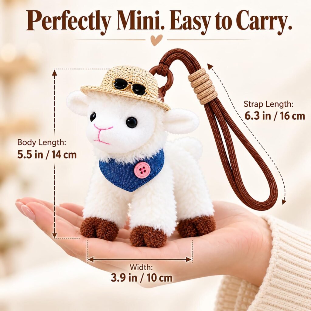 Mascot Plush Keychains