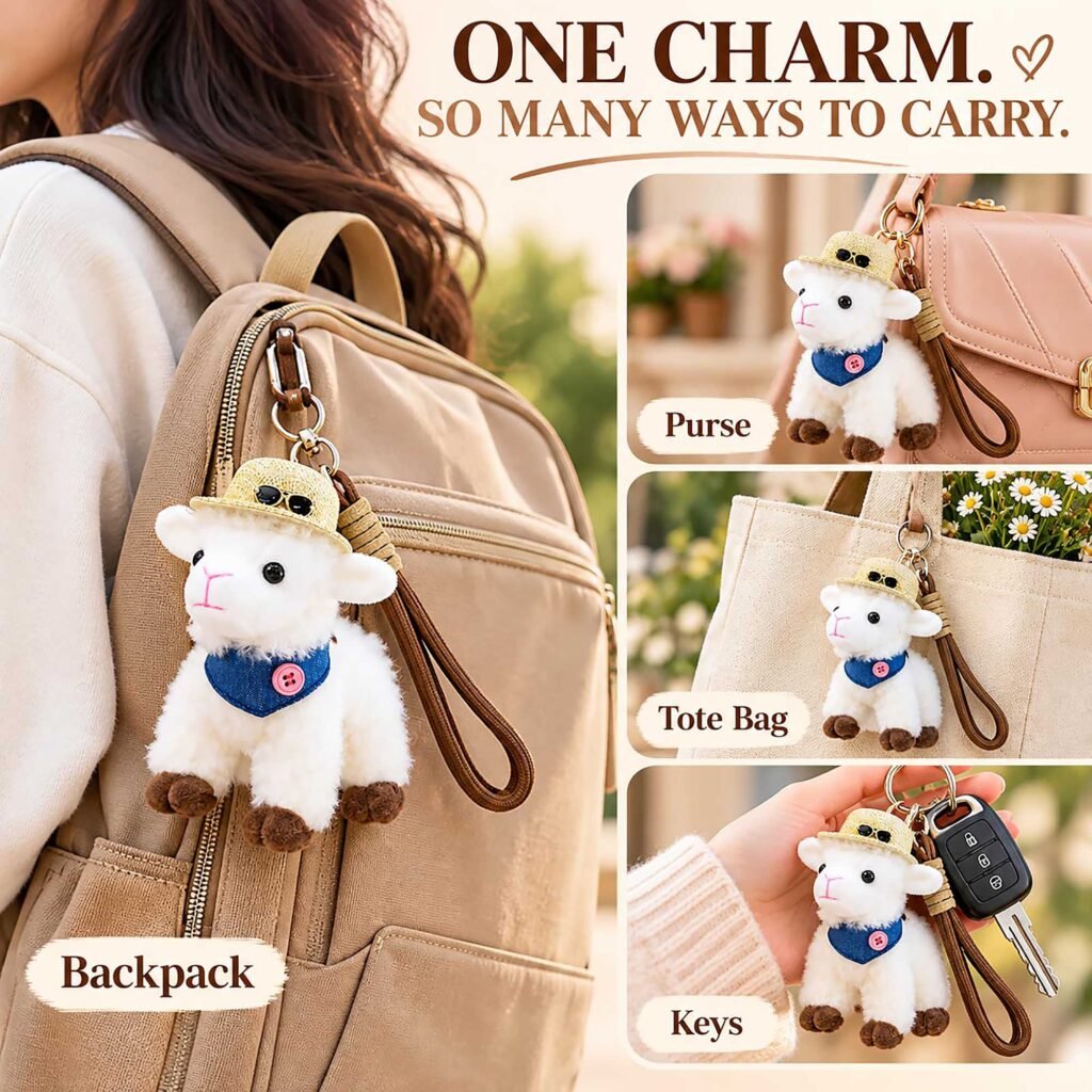 Mascot Plush Keychains