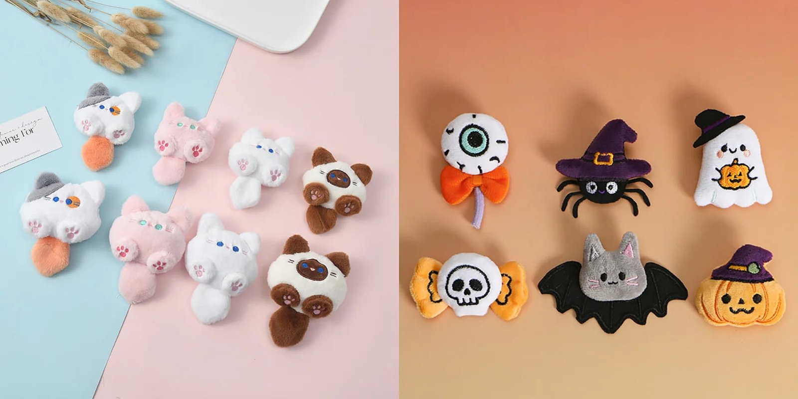 coordinated character series plush toys